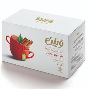 دمنوش گیاهی چای سبز  و دارچین