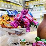 شکلات کارولین تافی میوه ای 1000 گرمی(عطاری و محصولات ارگانیک طراوت)