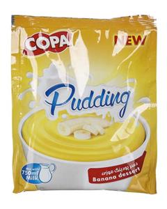 پودر دسر پودینگ موز کوپا مقدار 125 گرم Pudding Copa Banana Dessert 125gr