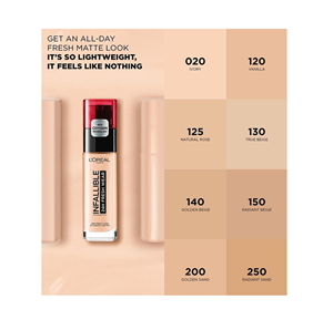 کرم پودر لورآل اینفالیبل