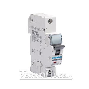 فیوز مینیاتوری تک پل  10 آمپر هیوندای مدل HGD63N (جعبه ۱۲ عددی)