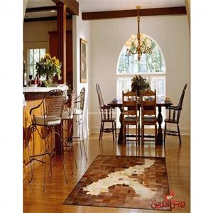 فرش پوست و چرم 2303 سایز 1*1/5 متری