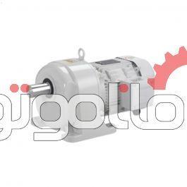 موتور گیربکس 2.2 کیلووات، 46 دور، شفت 50 م.م، سه فاز 380 ولت پایه دار ساخت SPG کره جنوبی