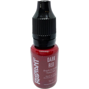 رنگ تتو رادیانت دارک رد Radiant Dark Red 
