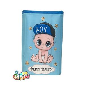 سبد پارچه ای کودک پسرانه Bliss Baby طرح پسر 