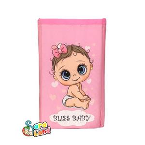 سبد پارچه ای کودک دخترانه Bliss Baby طرح دختر