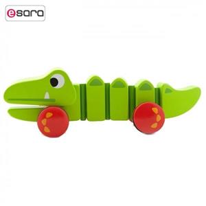 اسباب بازی چوبی ترفل مدل تمساح TREFL-Wooden Toy -krokodylek emilek 