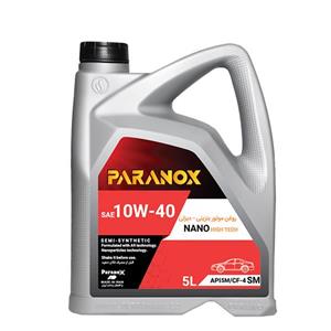روغن موتور خودرو پارانوکس مدل 10W-40 SM حجم 5 لیتر