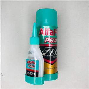 چسب ۱۲۳ alfa pro مدل ac-8000 حجم 400 میل
