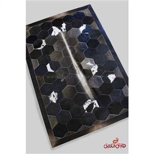 فرش پوست و چرم 2277 سایز 1*1/5 متری