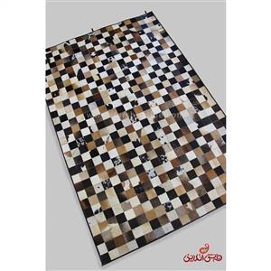 فرش پوست و چرم 2279 سایز 1*1/5 متری
