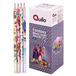 مداد مشکی کوییلو Quilo NO.634854 بسته ۷۲ عددی