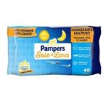 دستمال مرطوب دست و صورت پمپرز Pampers مدل خورشید و ماه بسته 46 عددی