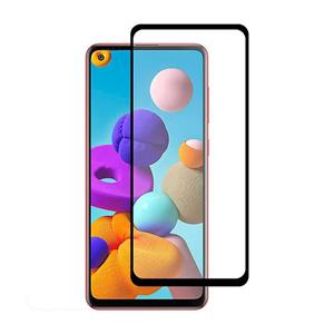 گلس شفاف شیشه ای سامسونگ Full Glass Samsung Galaxy A21S