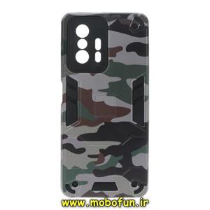قاب گوشی Mi 11T - Mi 11T Pro شیائومی طرح ضد ضربه بتمن چریکی ارتشی محافظ لنز دار کد 269