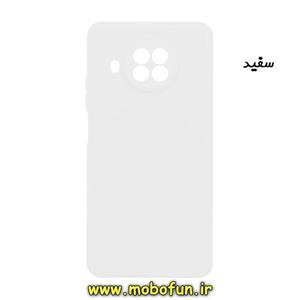 قاب گوشی Mi 10T Lite 5G شیائومی طرح سیلیکونی ژله ای TPU سفید کد 87