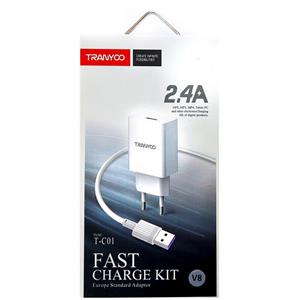 شارژ  ترانیو tranyoo مدل  T-C01 همراه با کابل میکرو