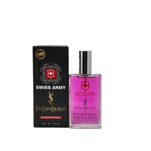 عطر جیبی زنانه سوئیس آرمی مدل ایو سن لورن مون پاریس حجم 55 میلی لیتر