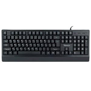 کیبورد سیم دار VERITY-6131  مشکی