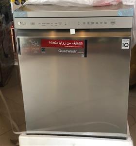 ظرفشویی 14نفره ال جی کره اصل. سفید و نقره ای. اصلی پلمپ