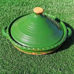 تابه سفالی دو دسته دار بسیار باکیفیت