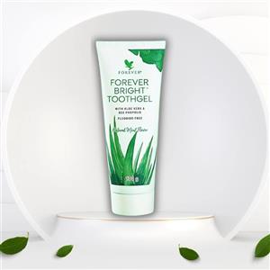 خمیردندان فوراورآلوئه ورا عسل و بدون فلوراید Forever Bright Toothgel