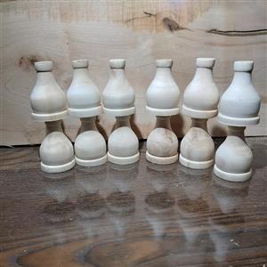 پایه چوبی خراطی شده 01 یک عددی