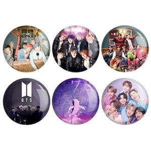 پیکسل آرم بی تی اس (bts)  مجموعه 6 عددی