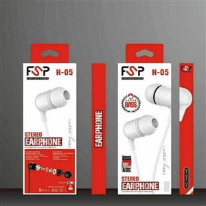 هندزفری سیمی برند FSP مدل H05 پک دار  با کیفیت عالی