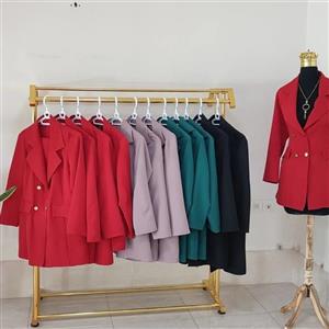 ست کت و شلوار  کرپ مازراتی شیک و مجلسی مناسب سایز 36 تا 40