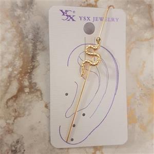 گوشواره کراس طرح مار