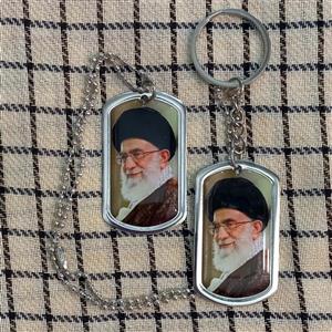 پلاک و جاسوییچی طرح مقام معظم رهبری (مدل 1)