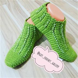 پاپوش دستبافت کد 18