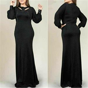 پیراهن بلند مجلسی لمه سایز بزرگ