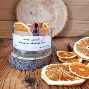 شمع پرتقالی معطر