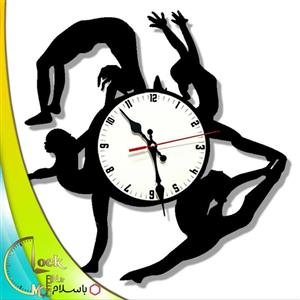 ساعت دیواری طرح ژیمناستیک کد 650