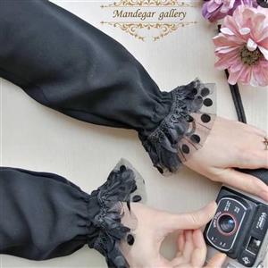 ساق دست زنانه کرپ حریر کد 01