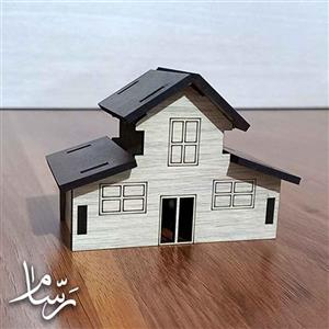 ماکت کلبه  چوبی نوع 2 تزئینی - تراریوم