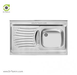 سینک ظرفشویی روکار اخوان 125 Akhavan model Sink 