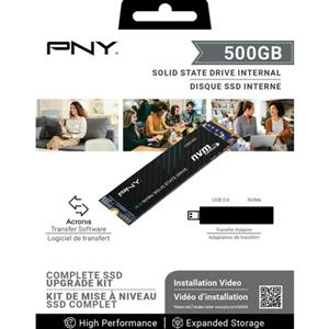 فلش مموری پی ان وای ظرفیت 500 گیگابایت-حافظه ssd قابل جابجایی
