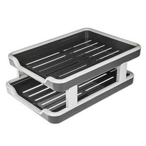 کازیه دو طبقه پارسه رنگ طوسی 