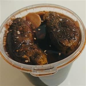ترشی بادمجان شکم پر با ادویه خاص جنوبی و سرکه طبیعی خرما