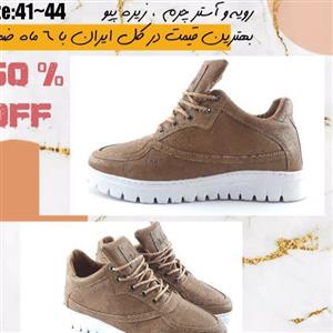 کفش اسپرت مردانه طبی چرمی برند زارا (Zara)