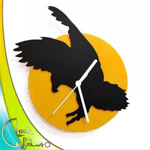 ساعت دیواری طرح عقاب کد 157