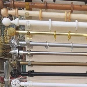 چوب پرده طلایی 2٫60