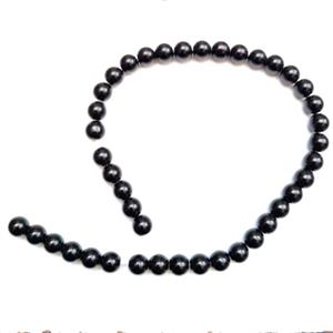 سنگ اونیکس براق مشکی  سایز 10 (بصورت بندی شامل 40 دونه )