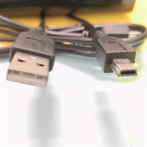 کابل شارژ و دیتا دار تبدیل مینی USB به USB TYPE B MINI