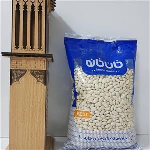 لوبیا سفید 800 گرمی خان خانه 