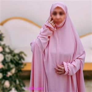چادر بلند جلوبسته استین دار  قد 170 سانت