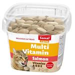 تشویقی گربه سانال مدل Multi Vitamin Salmon وزن 100 گرم